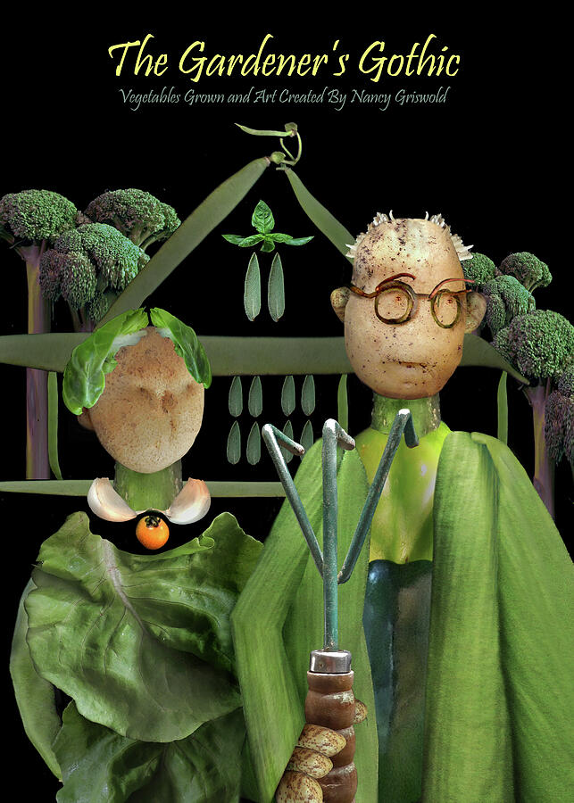 The Gardeners Gothic Photograph by Nancy Griswold