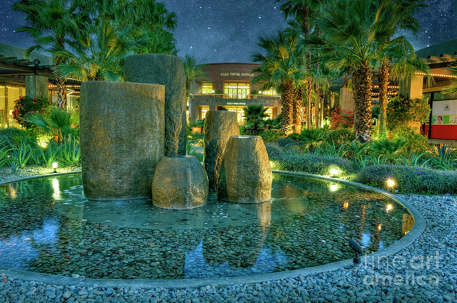 The Gardens Shopping Palm Desert Photograph by David Zanzinger