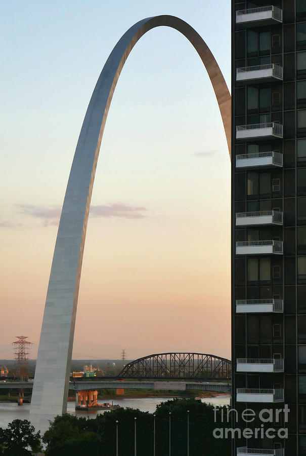 The Gateway Arch St. Louis Missouri  Photograph by Zvika Pollack