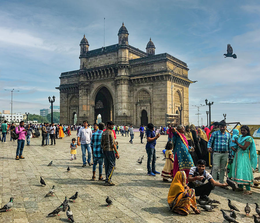 The Gateway of India Triumphal Arch Photograph by Christine Ley