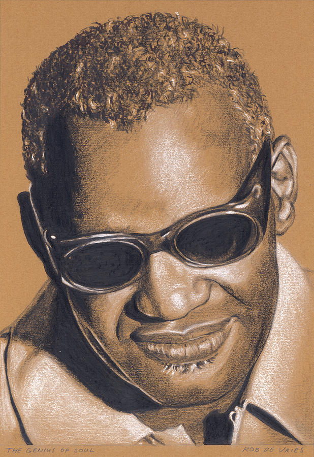 The genius of soul Drawing by Rob De Vries
