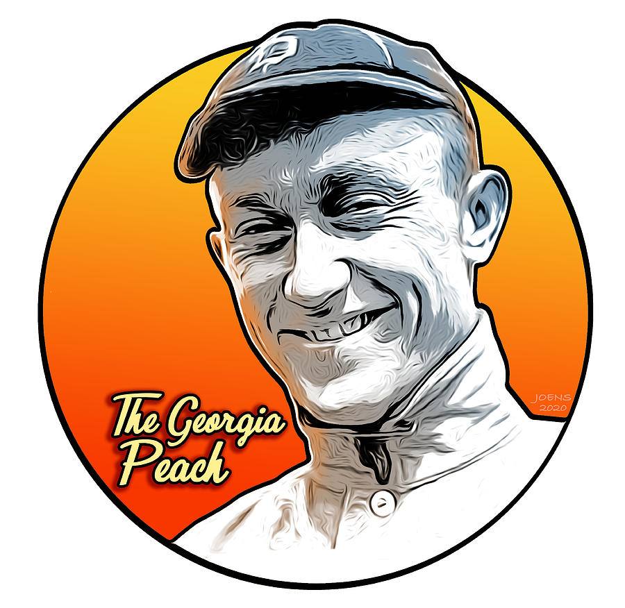 The Georgia Peach Digital Art by Greg Joens