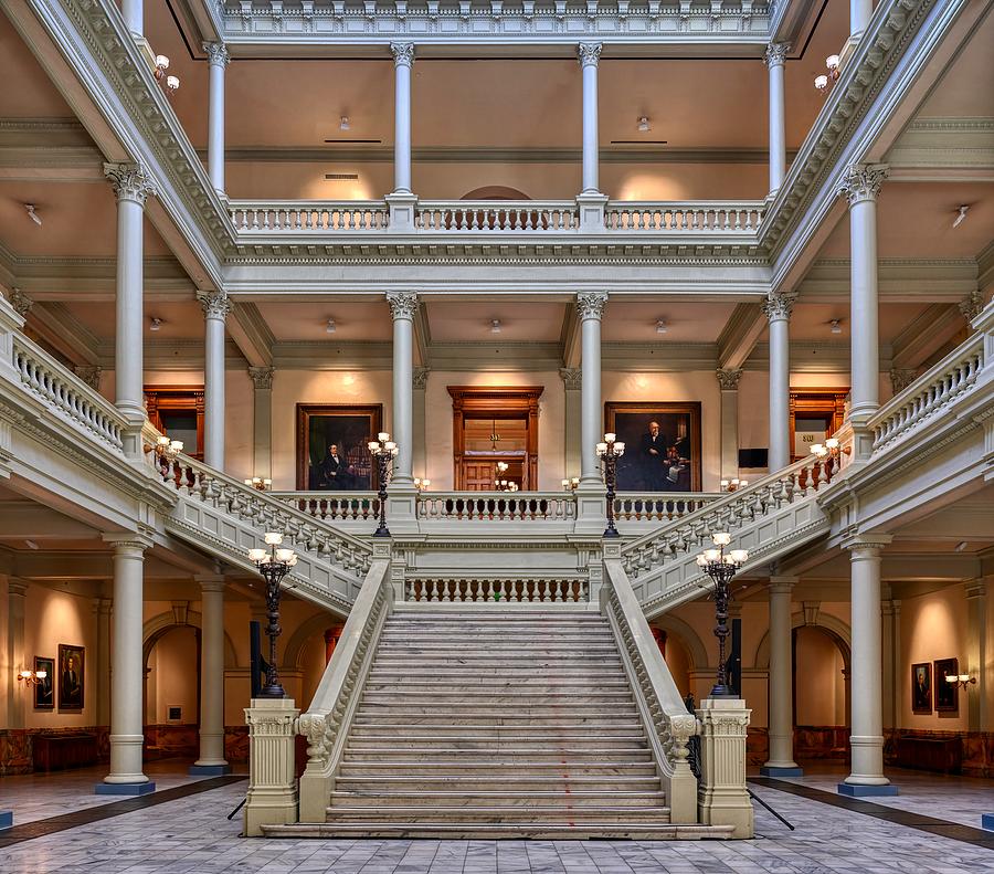 The Georgia State Capitol Atrium Photograph by Mountain Dreams - Fine ...