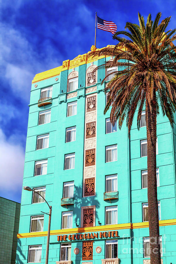 The Georgian Hotel in Santa Monica California Photograph by John Rizzuto