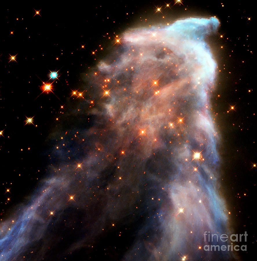 The Ghost Nebula Photograph by Rose Santuci-Sofranko