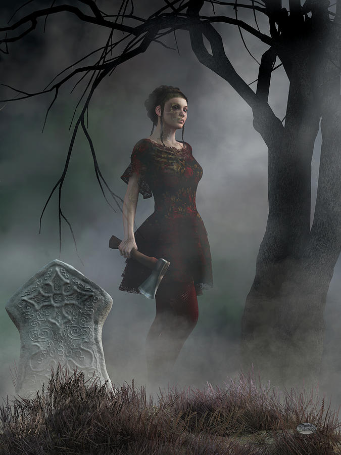 The Ghost of Molly Hatchet Digital Art by Daniel Eskridge