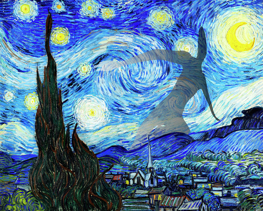 The Ghost of Starry Night Photograph by Bob Pardue