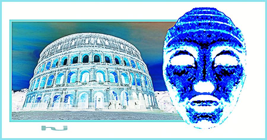 The Ghosts of Rome Mixed Media by Hartmut Jager