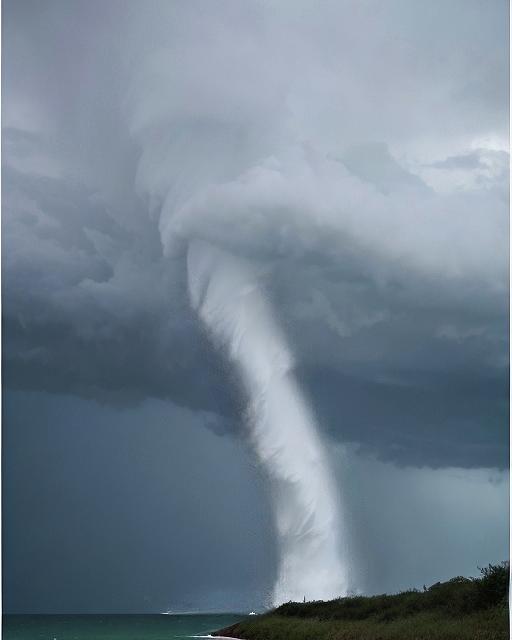 The Giant Waterspout - No Definition Version Digital Art by Hunter ...