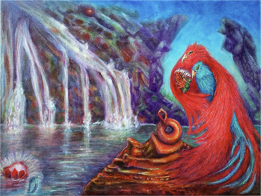 The Gift Painting by Irene Vincent