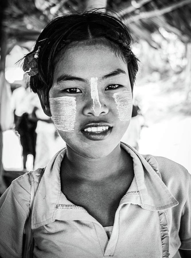 The Girl from Inwa Photograph by Joshua Van Lare