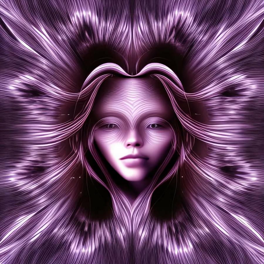 The Girl Hypnosis Digital Art by Akash Chaudhary - Fine Art America