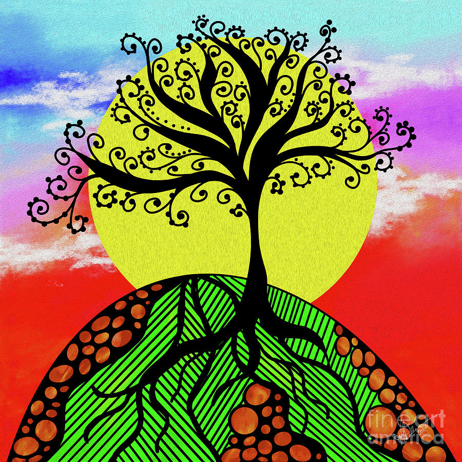 The Giving Tree Digital Art by Vicki Pelham