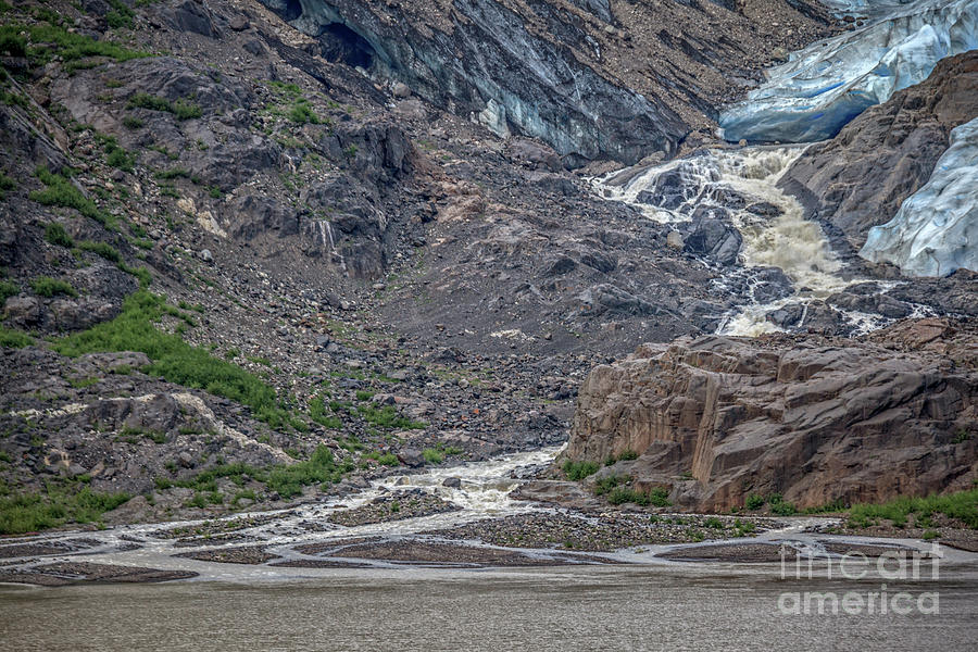 The Glacier Toe Photograph by Robert Bales
