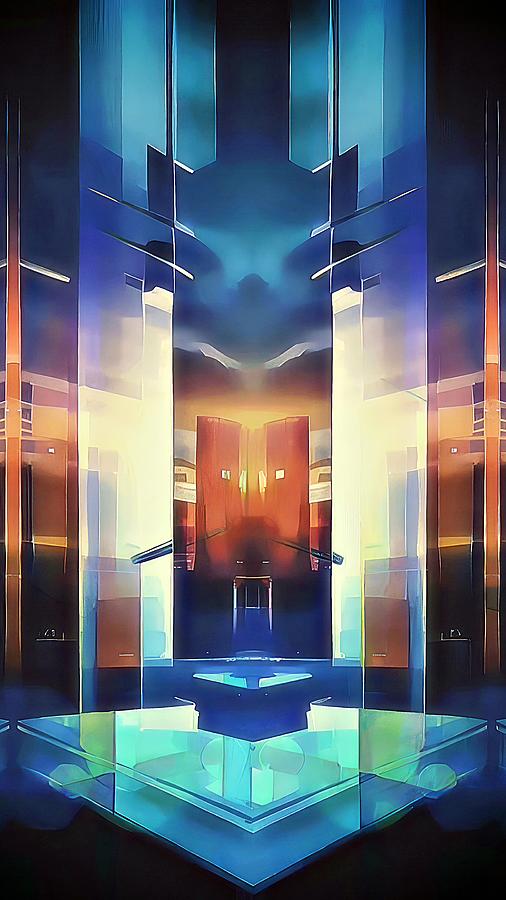 The Glass Altar Digital Art by David Manlove The Glass Altar Digital Art by David Manlove