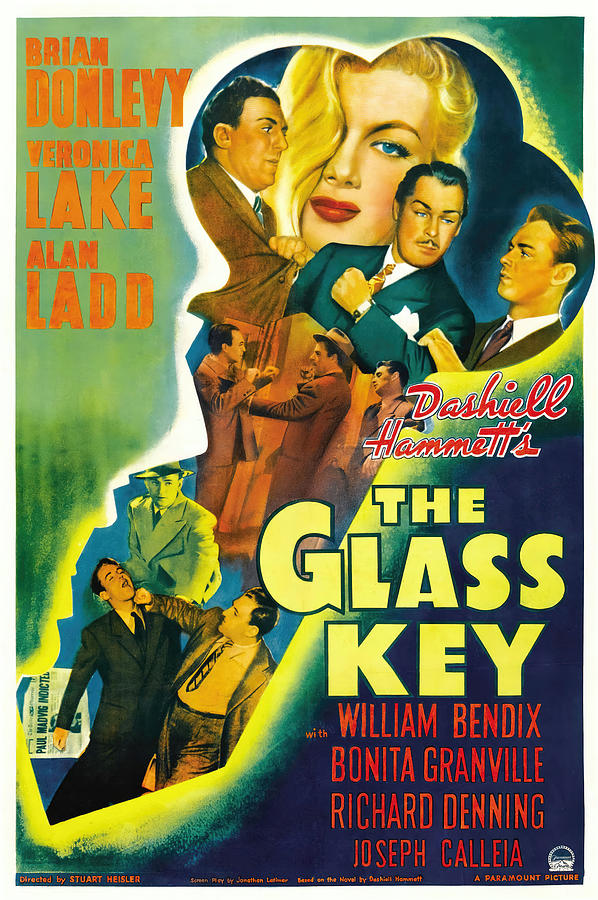 THE GLASS KEY -1942-, directed by STUART HEISLER. Photograph by Album