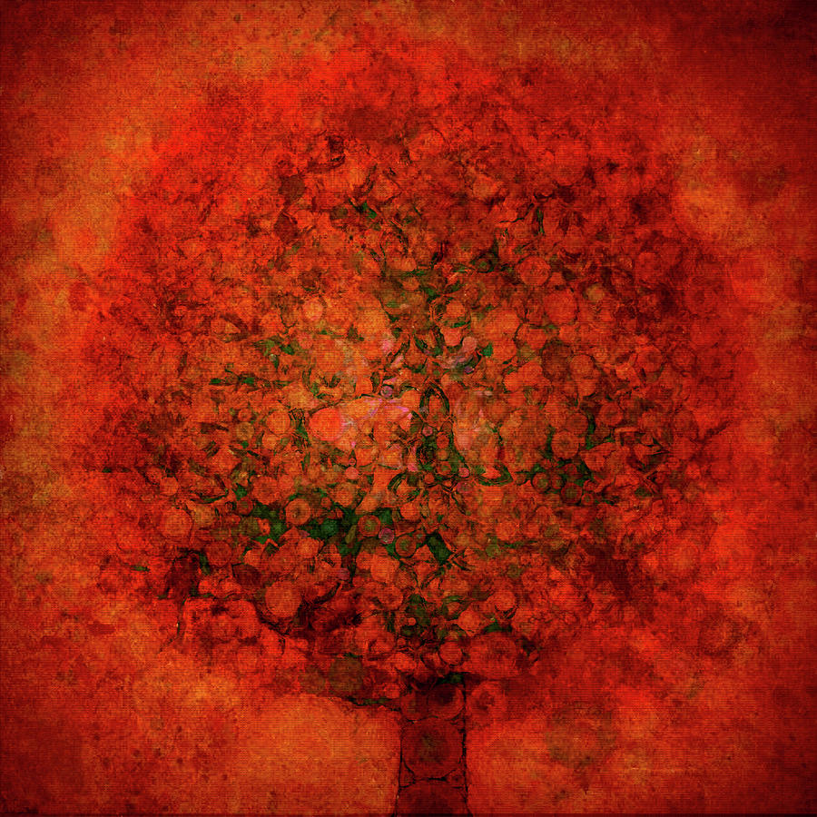 The Glory of Trees - Fall Foliage Digital Art by Peggy Collins