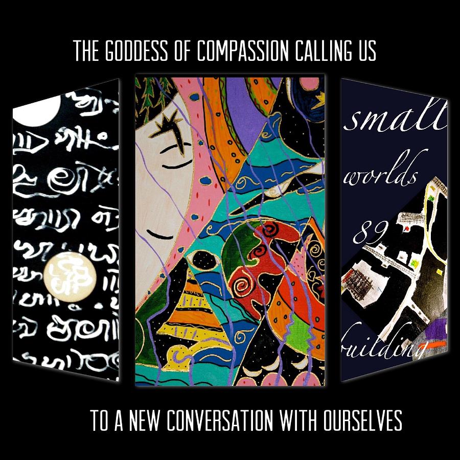The Goddess of Compassion Mixed Media by Clarity Artists