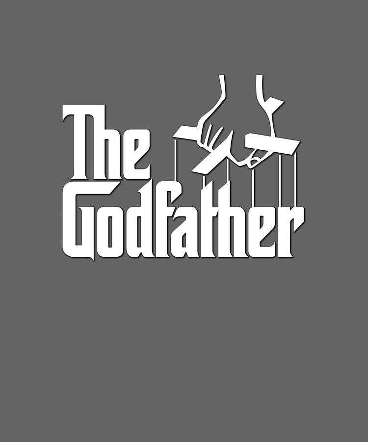 The Godfather Logo Classic retro stars Painting by Adam Lauren | Pixels