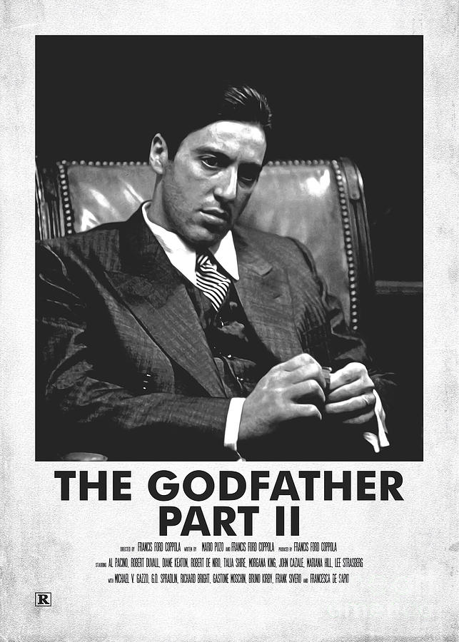 THE GODFATHER PART II Poster Most Popular Cult s Tapestry - Textile by ...