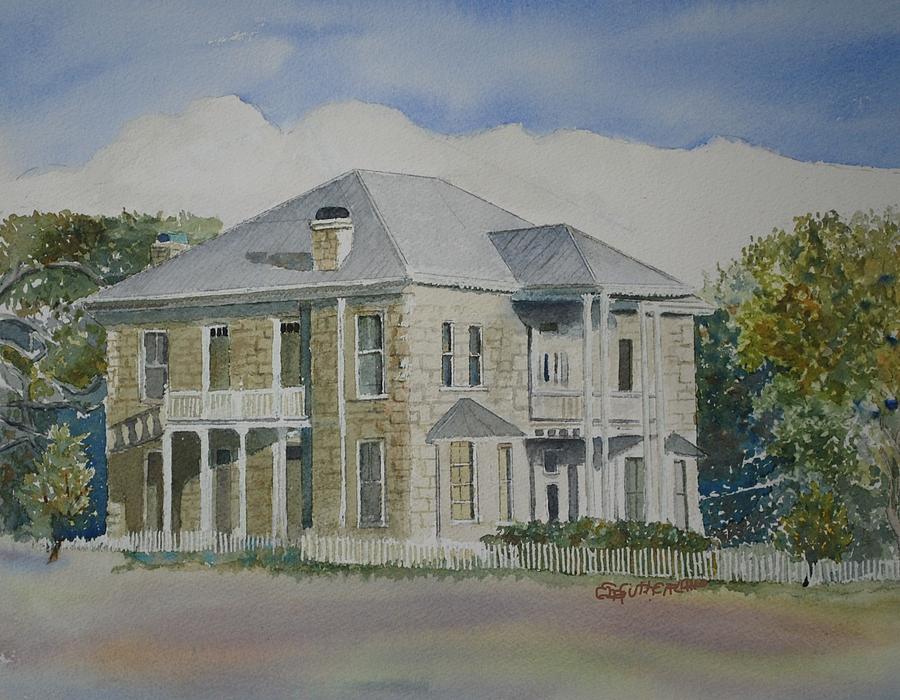 The Goeth House Painting by E M Sutherland