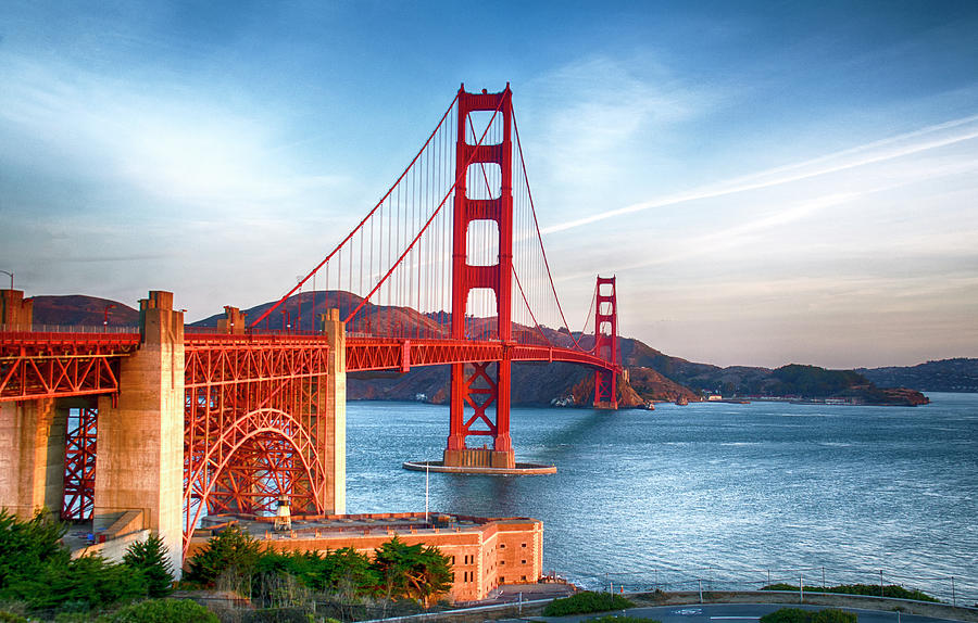 The Golden Gate Bridge Photograph by Karen Cox