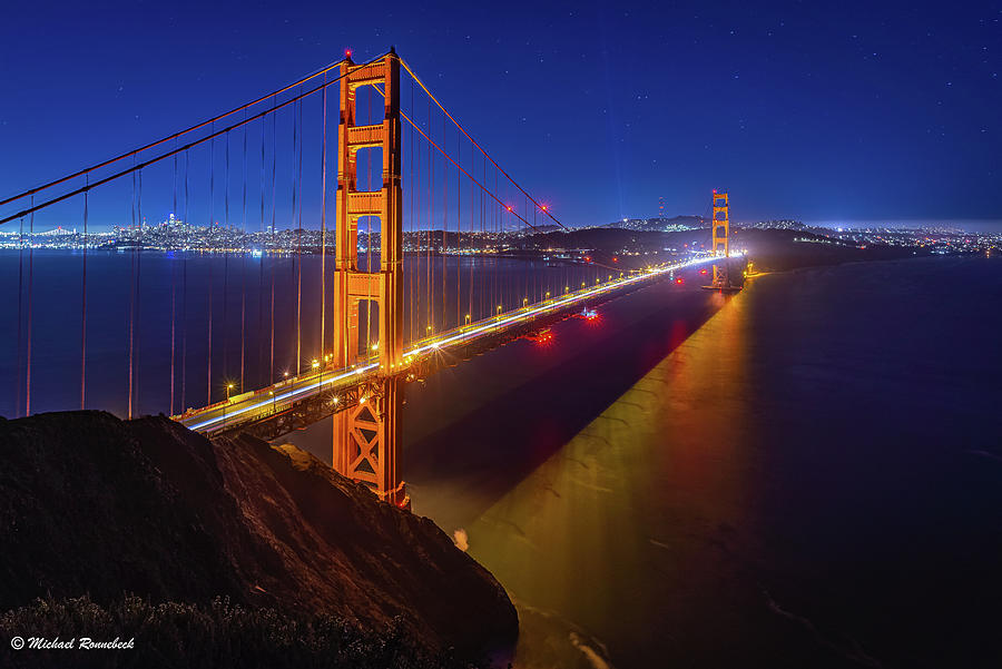 The Golden Gate Bridge Photograph by Mike Ronnebeck - Fine Art America