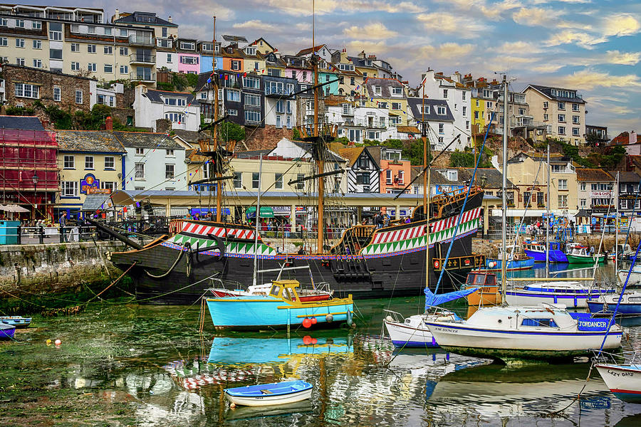 The Golden Hind Brixham Photograph by Chris Smith