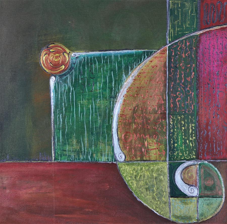The Golden Mean Painting by Raymond Fernandez