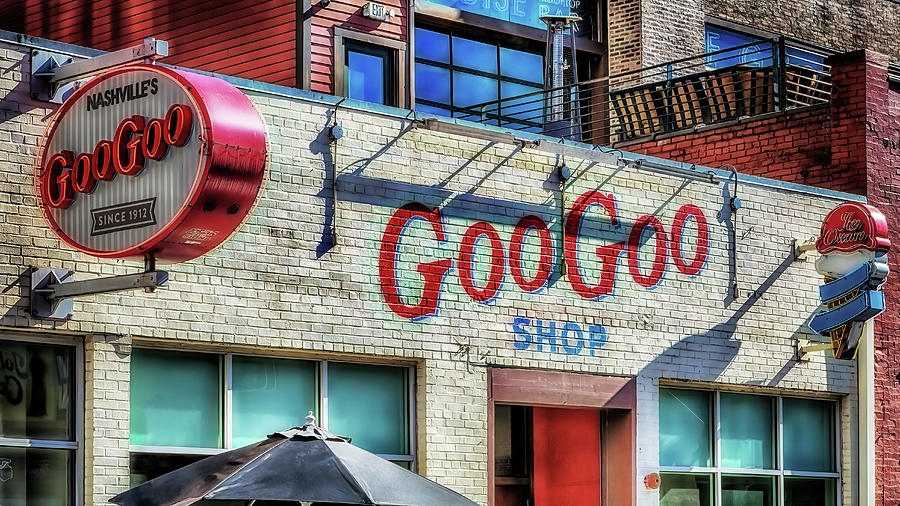 The Goo Goo Shop Photograph by Susan Rissi Tregoning