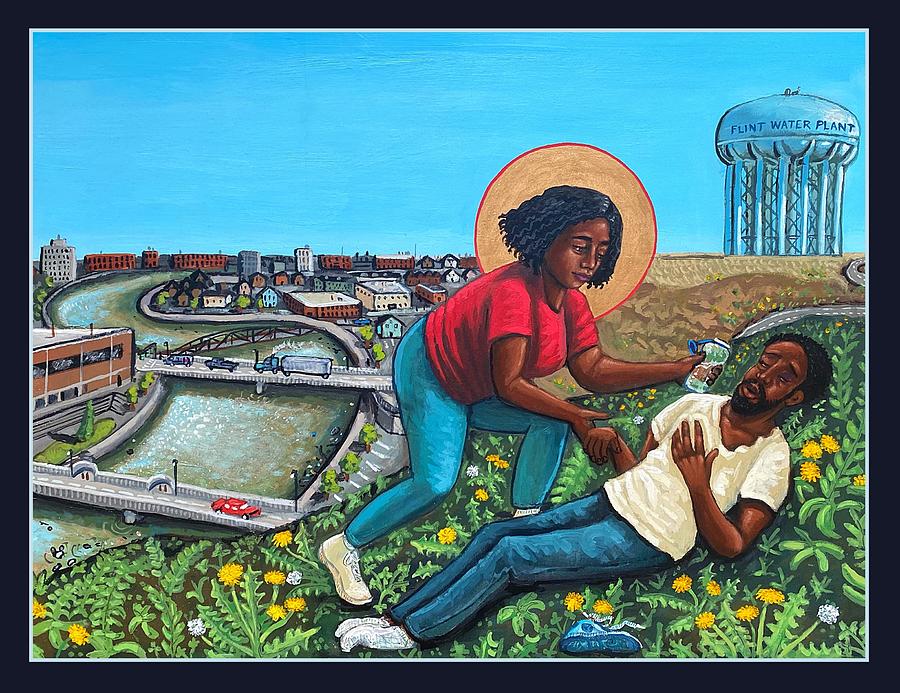 The Good Samaritan Painting - The Good Neighbor by Kelly Latimore
