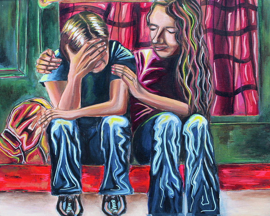 The Good Samaritan  Painting by Mackenna Swann