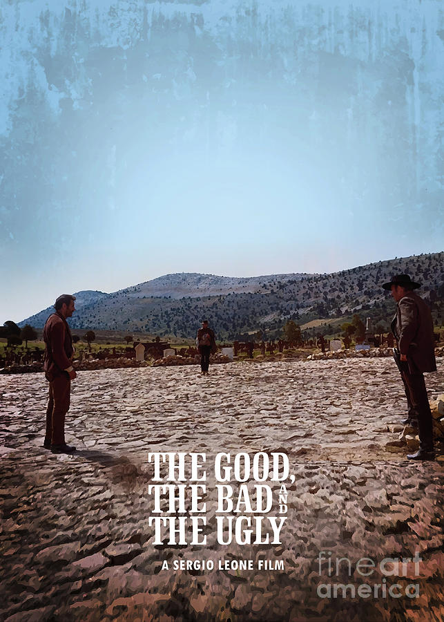 Clint Eastwood Digital Art - The Good, The Bad And The Ugly by Bo Kev