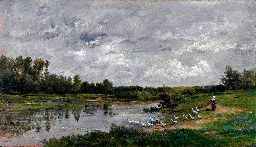 The Goosewatchers Painting