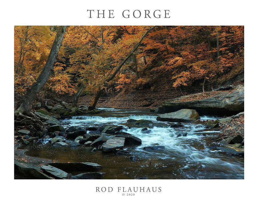 The Gorge Photograph by Rod Flauhaus - Pixels