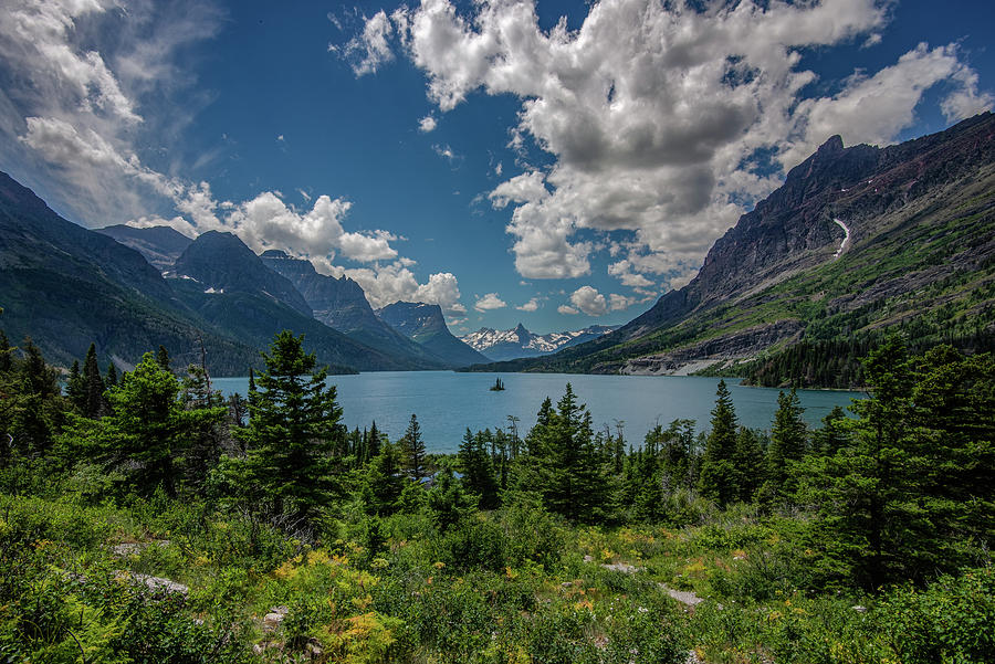 The Gorgeous St.Mary Lake Photograph by Yeates Photography