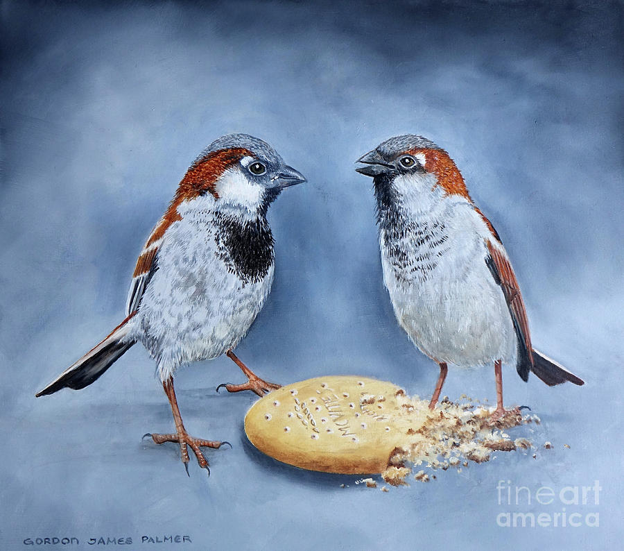 The Gossip Painting by Gordon Palmer