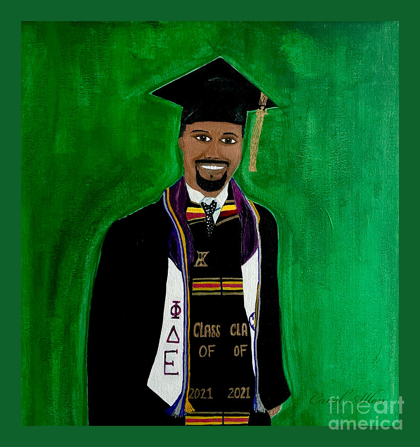 The Graduate  Painting by Carol Allen