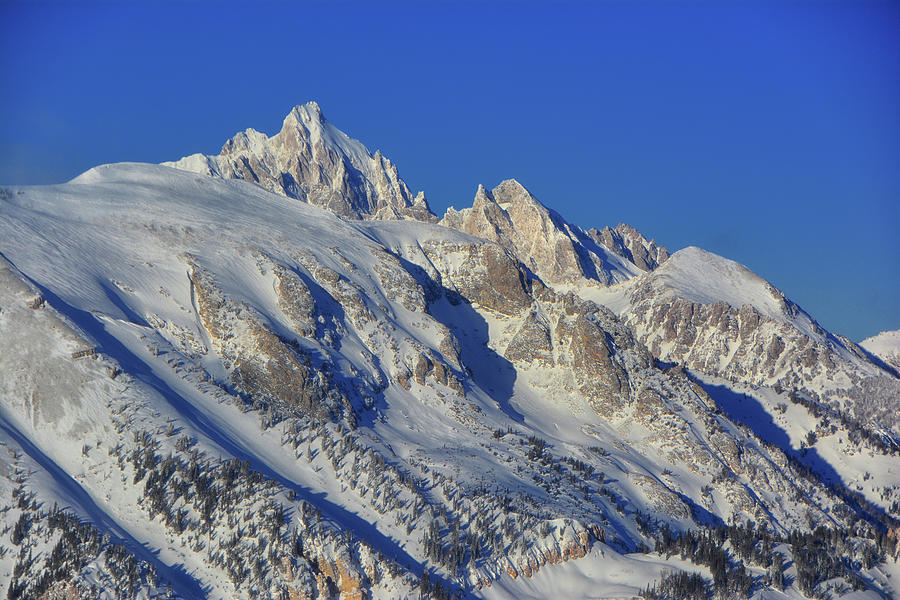The Grand and Surrounding Peaks from Rendezvous Mountain 2 Photograph by Raymond Salani III