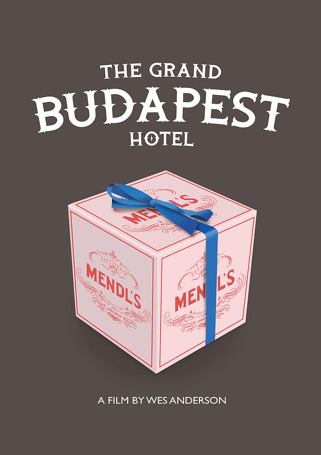 The Grand Budapest Hotel - Alternative Movie Poster Digital Art by Movie Poster Boy