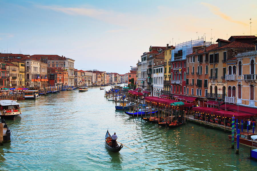 The Grand Canal Photograph by Fraser Hall - Fine Art America