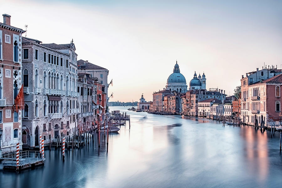 Architecture Photograph - The Grand Canal by Manjik Pictures