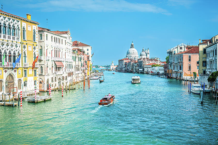 Venice Photograph - The Grand Canal by Marla Brown