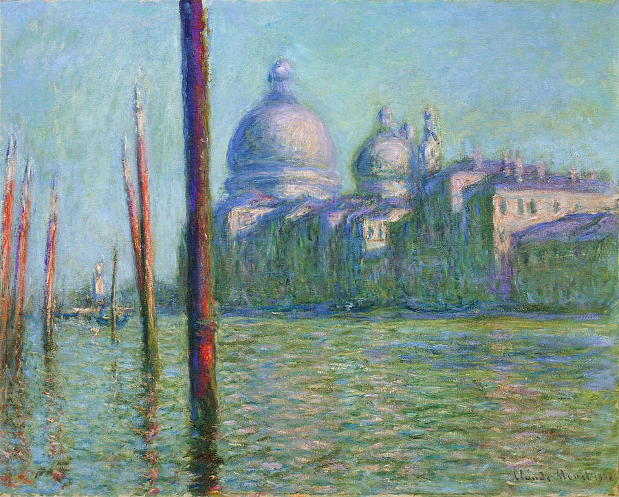 Claude Monet Painting - The Grand Canal by Pam Neilands