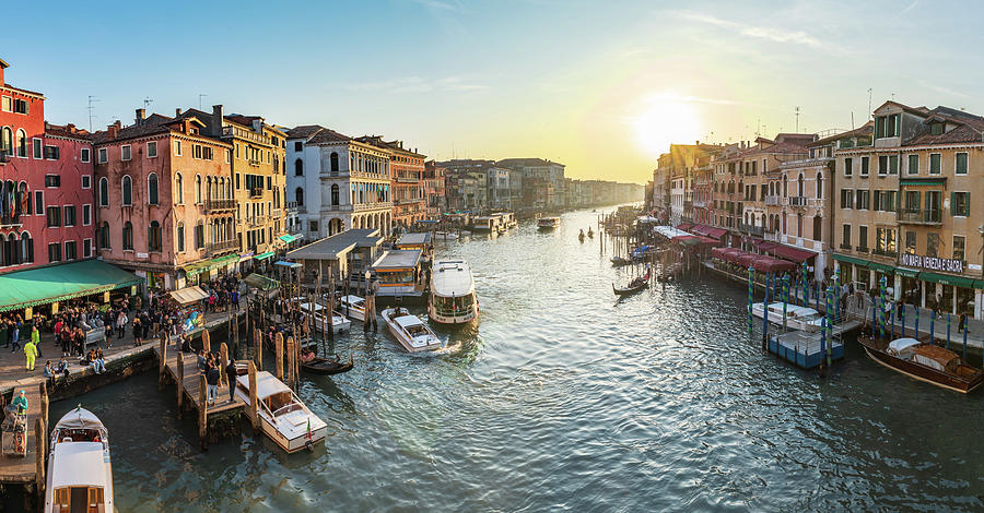 The Grand Canal. Venice, Italy Photograph