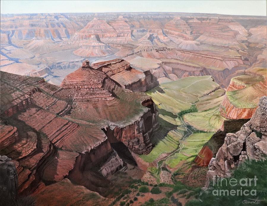 The Grand Canyon Painting by Barbara Clements - Fine Art America