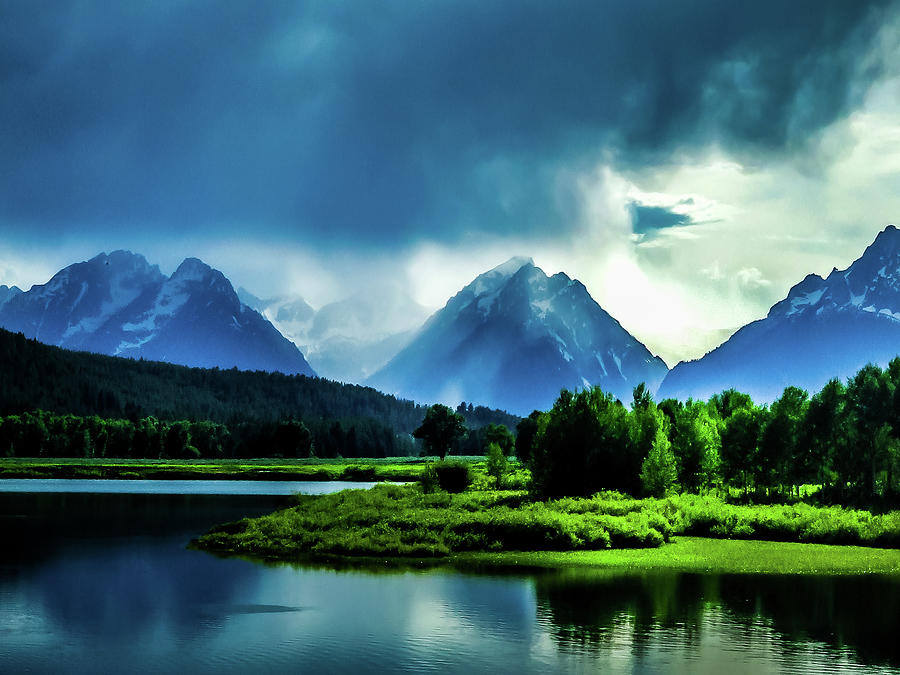 The Grand Tetons Photograph by David Patterson