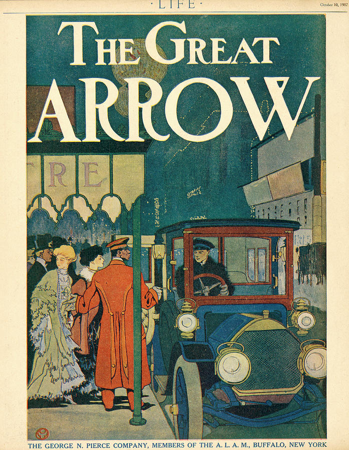 The Great Arrow Advertisement Mixed Media by Unknown