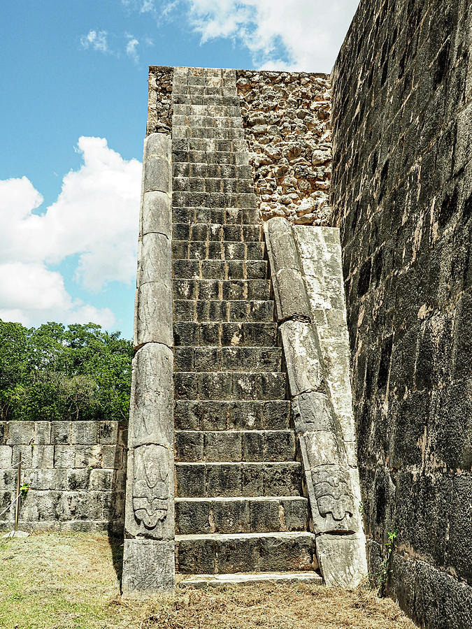 The Great Ball Court Stairs Chichen Itza Photograph by Rebecca Dru