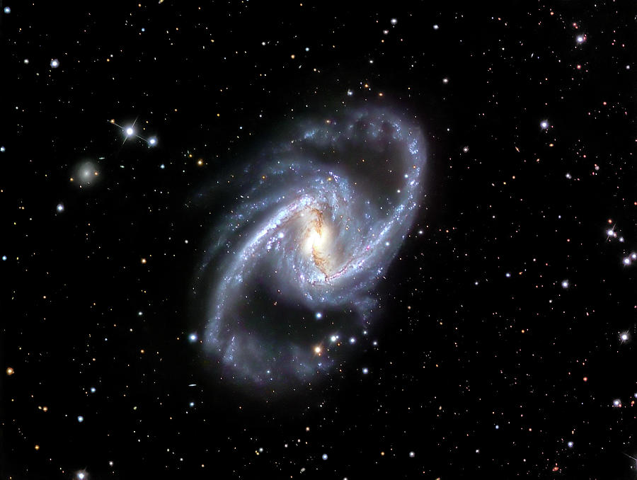 Ngc 1365 Photograph - The Great Barred Spiral Galaxy by Eric Glaser